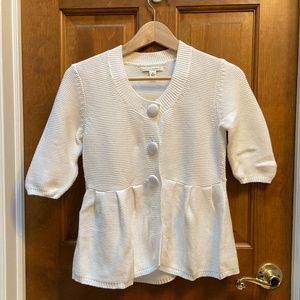 Banana Republic Cotton Babydoll Sweater